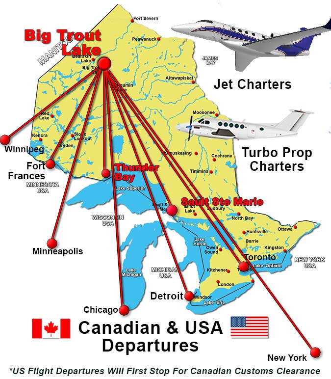 Big Trout Charter Flights